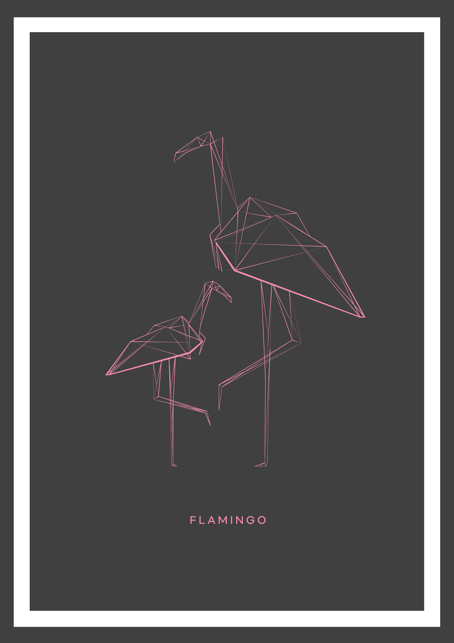 Flamingo colored